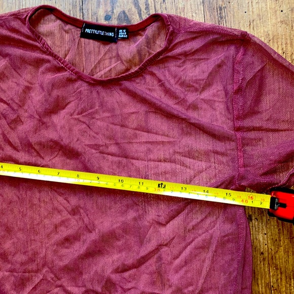 NWOT net crop top - Picture 2 of 3